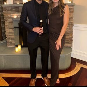 Wedding guest maxi dress